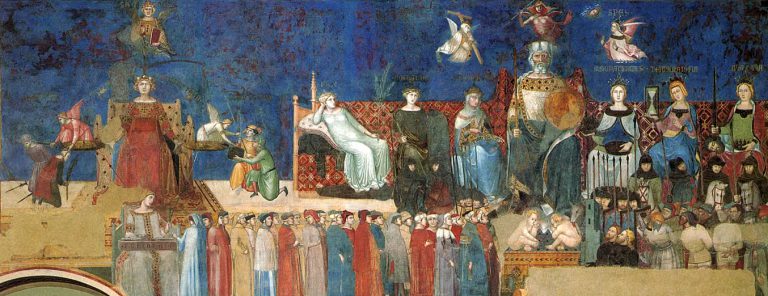 Allegoria del buon governo nell opera di Augusto Lorenzetti